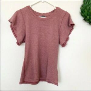 We the Free - Free People Waffle Knit Thermal Tee